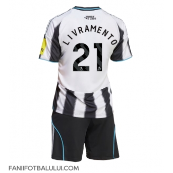 Newcastle United Tino Livramento #21 Echipament de Fotbal Replică 2025-26 Copii Acasa (+ Șorturi)